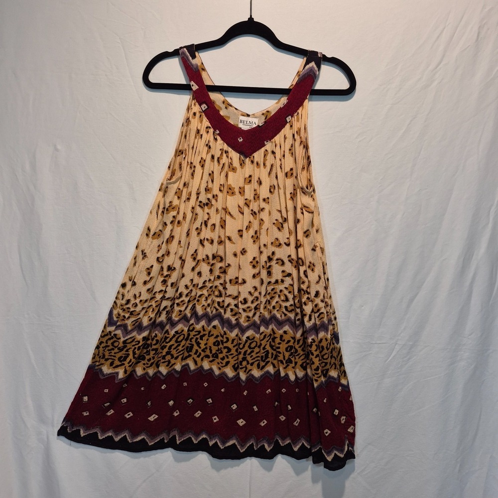 Belma New York Sundress O/S House Dress Patio Leisure Boho MuuMuu Caftan Tent